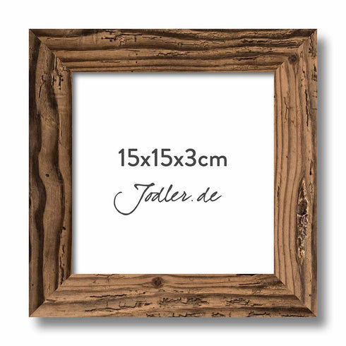 Altholzbilderrahmen 15x15|3cm